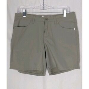 Mountain Khakis Jackson Hole, Wyoming Size 6‎ Beige/Green Women's Shorts